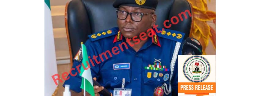 CDCFIB Recruitment 2025/2026 Reschedules date