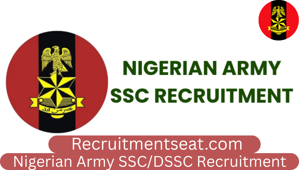 Nigerian Army SSC/DSSC Recruitment