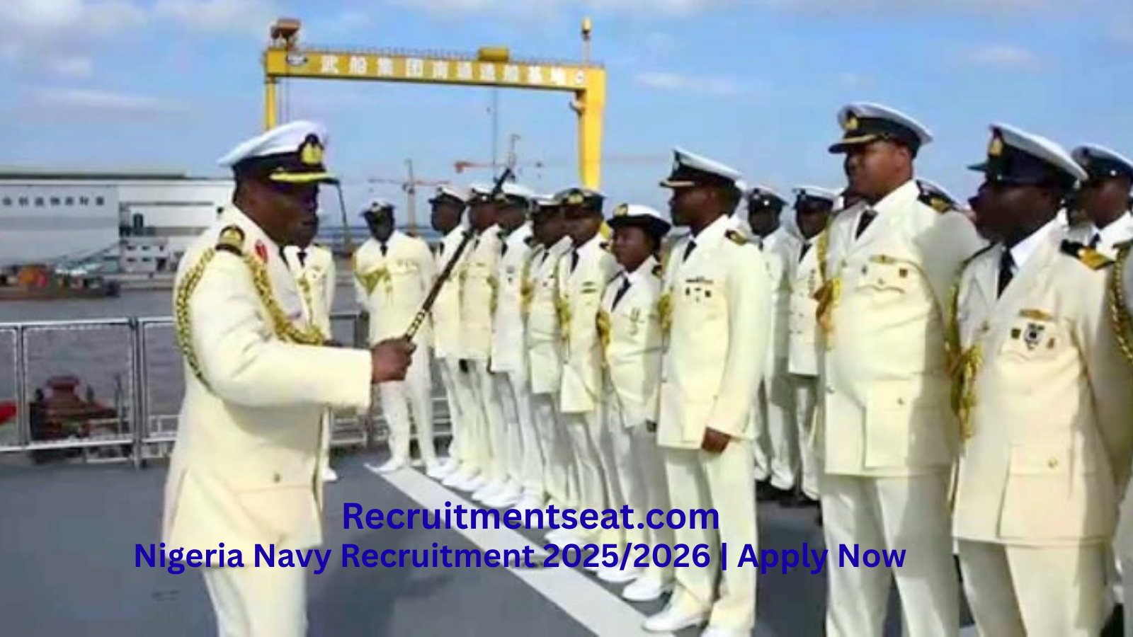 Nigeria Navy Recruitment 2025/2026