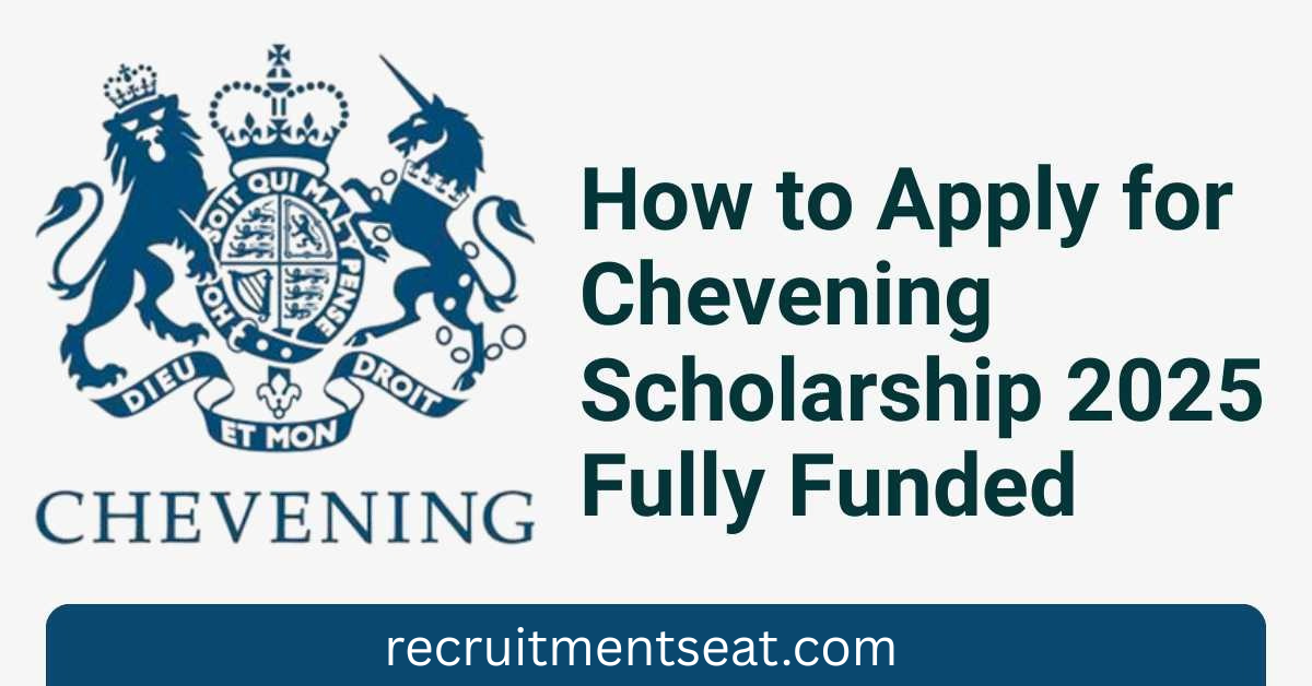 CHEVENING SCHOLARSHIP 2026/2027