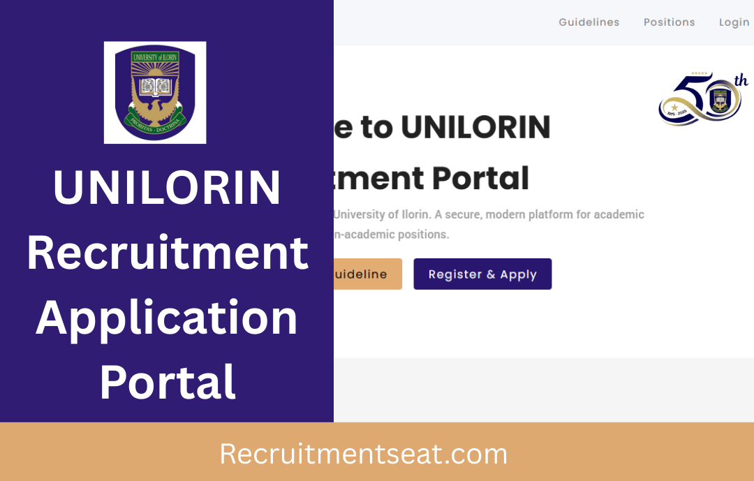 UNILORIN Recruitment 2025/2026 Application