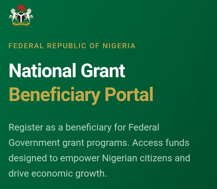 Grant for Individuals in Nigeria by Federal Government